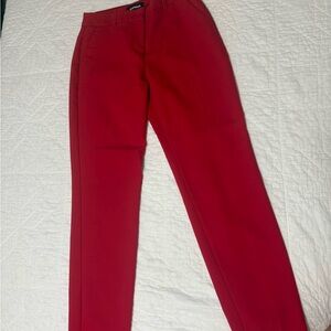 Chic Red Trousers